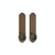 Dummy Set - Arched 2 1/2" X 11" E704 Full Dummy