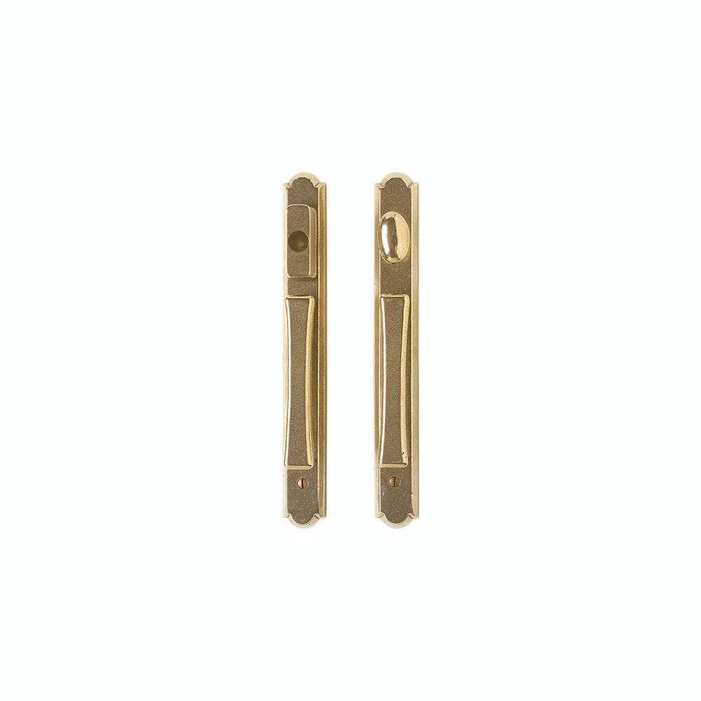 Sliding Door Entry - Arched 1 3/8" X 11" E714 Sliding Door Entry Set