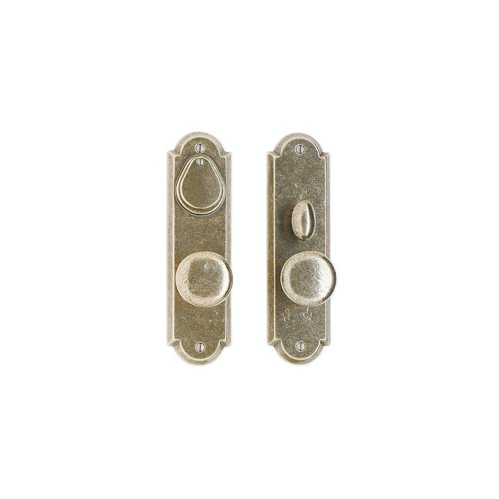 Patio Set - Arched 2 1/2" X 9" E702 Patio Dead Bolt/Spring Latch