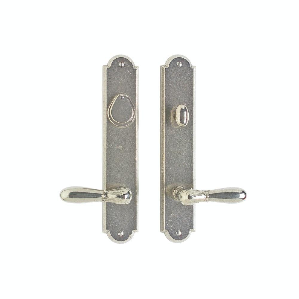 Arched Entry 2 1/2" x 13" E738-E737 Dead Bolt / Spring Latch with 2 1/2" x 13" Interior Escutcheon