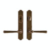 Multipoint Passage - Arched 1 3/4" X 10" E776 Multi-Point Passage Trim, Lever Low