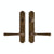 Multipoint Passage - Arched 1 3/4" X 10" E776 Multi-Point Passage Trim, Lever Low