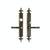 Patio Set - Fleur De Lis 2" X 15" E820 Patio Dead Bolt/Spring Latch