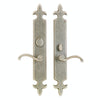 Patio Set - Fleur De Lis 3" X 21" E832 Patio Dead Bolt/Spring Latch