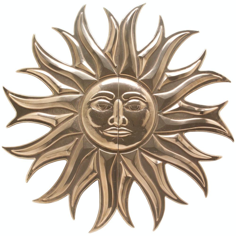 Door Grip - Sun Medallion Pull