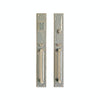 Entry Dead Bolt/Spring Latch - Stepped Entry 2 3/4" X 20" G301-G302 Dead Bolt / Spring Latch With 2 3/4" X 20" Interior Escutcheon