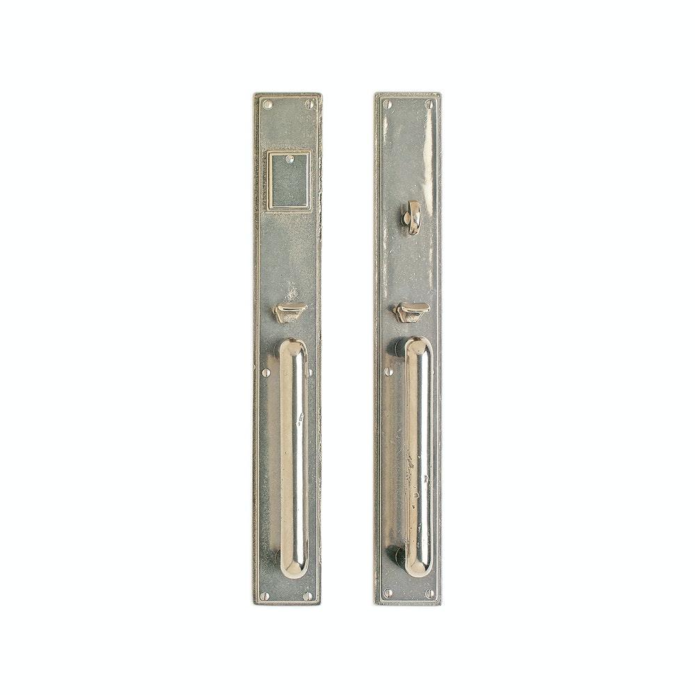Entry Mortise Lock - Stepped Entry 2 3/4" X 20" G301-E306 Mortise Lock With 2 1/2" X 8" Interior