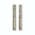 Entry Mortise Lock - Stepped Entry 2 3/4" X 20" G301-G302 Mortise Lock With 2 3/4" X 20" Interior Escutcheon