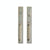 Entry Dead Bolt/Spring Latch - Stepped Entry 2 3/4" X 20" G301-E357 Dead Bolt/ Spring Latch With 2 1/2" X 13" Interior
