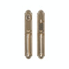 Entry Dead Bolt/Spring Latch - Corbel Arched Entry 3" X 19" G30633-G30632 Dead Bolt / Spring Latch With