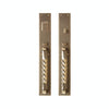 Stepped Entry 3 1/2" x 24" G326-E363 Mortise Lock with 3 1/2" x 13" Interior