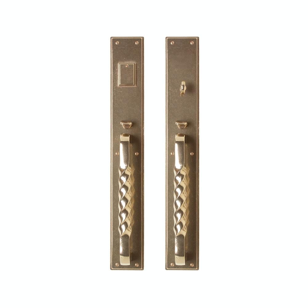 Entry Mortise Lock - Stepped Entry 3 1/2" X 24" G326-E313 Mortise Lock With 2 1/2" X 11" Interior