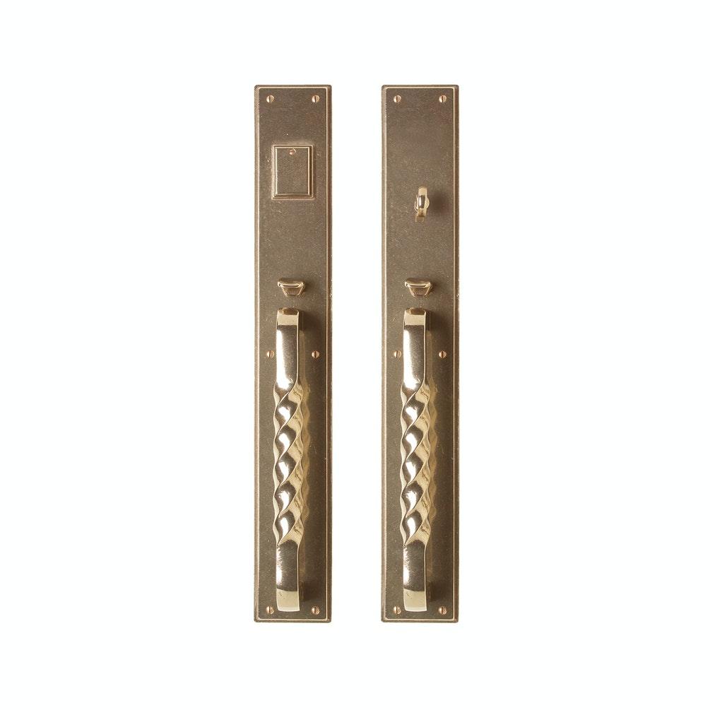 Entry Mortise Lock - Stepped Entry 3 1/2" X 24" G326-E363 Mortise Lock With 3 1/2" X 13" Interior