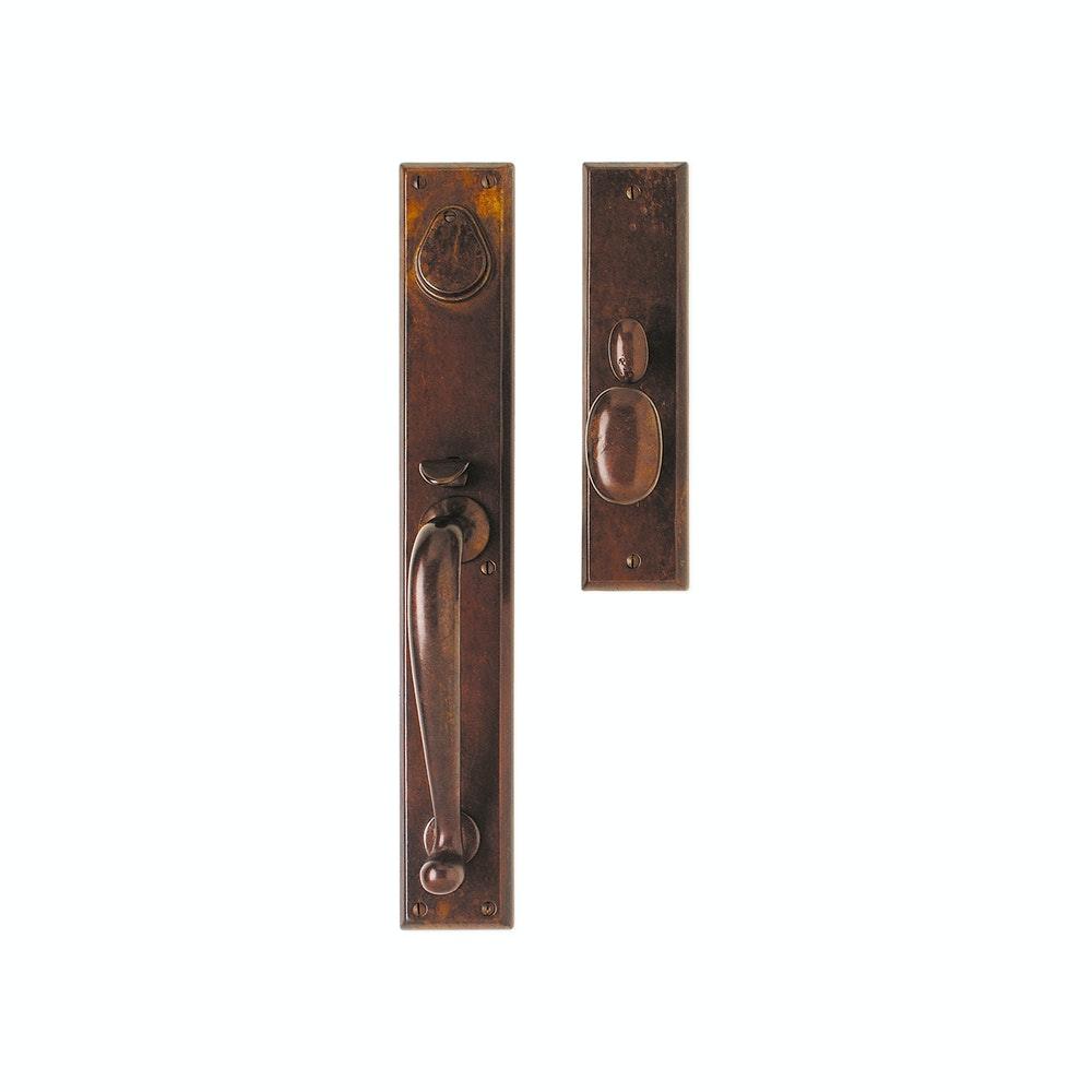 Entry Mortise Lock - Rectangular Entry 2 3/4" X 18" G641-E412 Mortise Lock With 2 1/2" X 8" Interior