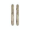 Entry Dead Bolt/Spring Latch - Arched Entry 2 3/4" X 20" G761-E737 Dead Bolt/ Spring Latch With 2 1/2" X 13" Interior