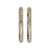 Entry Mortise Lock - Arched Entry 2 3/4" X 20" G761-E721 Mortise Lock With 2 1/2" X 11" Interior