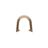 HS120 -  2 &#039;A&#039; bronze light shoes and 2 &#039;B&#039; white light shoes (no stakes) 4 Horseshoes total