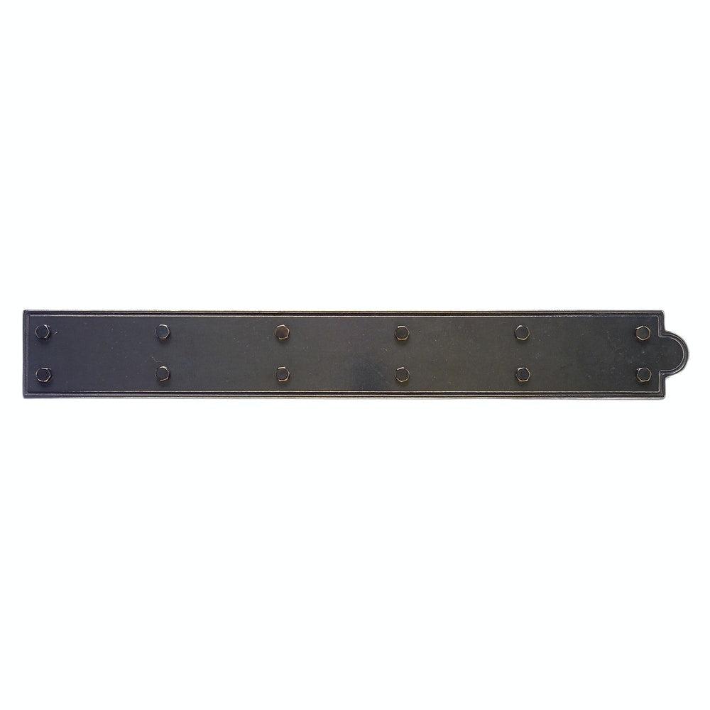 Door Hardware - OHS348 - 3 1/4" X 48" Ornamental Hinge Strap