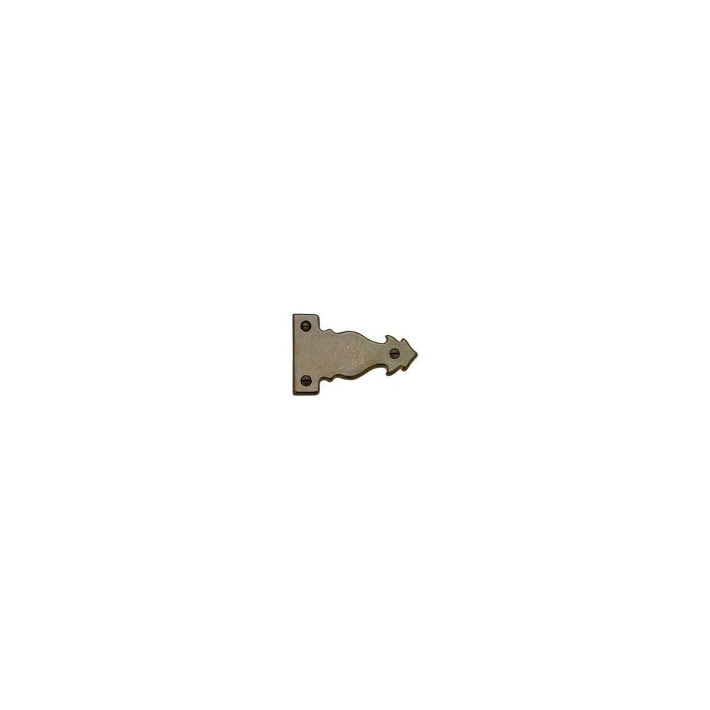 Door Hardware - OHS375 - 2 1/2" X 3 7/8" Ornamental Hinge Strap