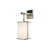 Light Fixtures - WS590 Echo Sconce With E155 - 5 1/2" Square Designer Escutcheon