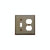 Home Accessories - SPOP2 - 4 9/16" X 4 9/16" Combination Switch And Outlet Cover