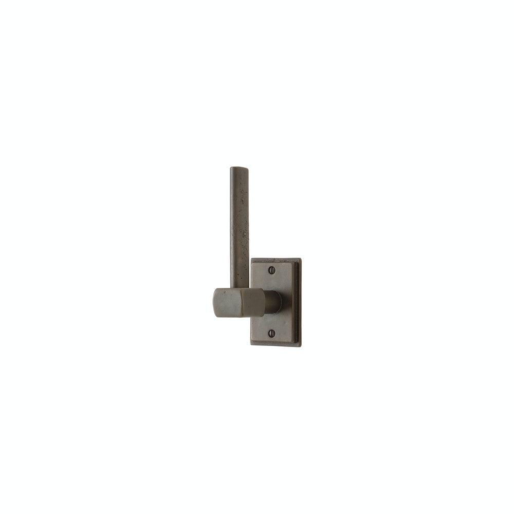 Kitchen And Bath - TP4 Tempo Vertical Toilet Paper Holder With E30403 Hammered Escutcheon 2 1/2" X 4 1/2"
