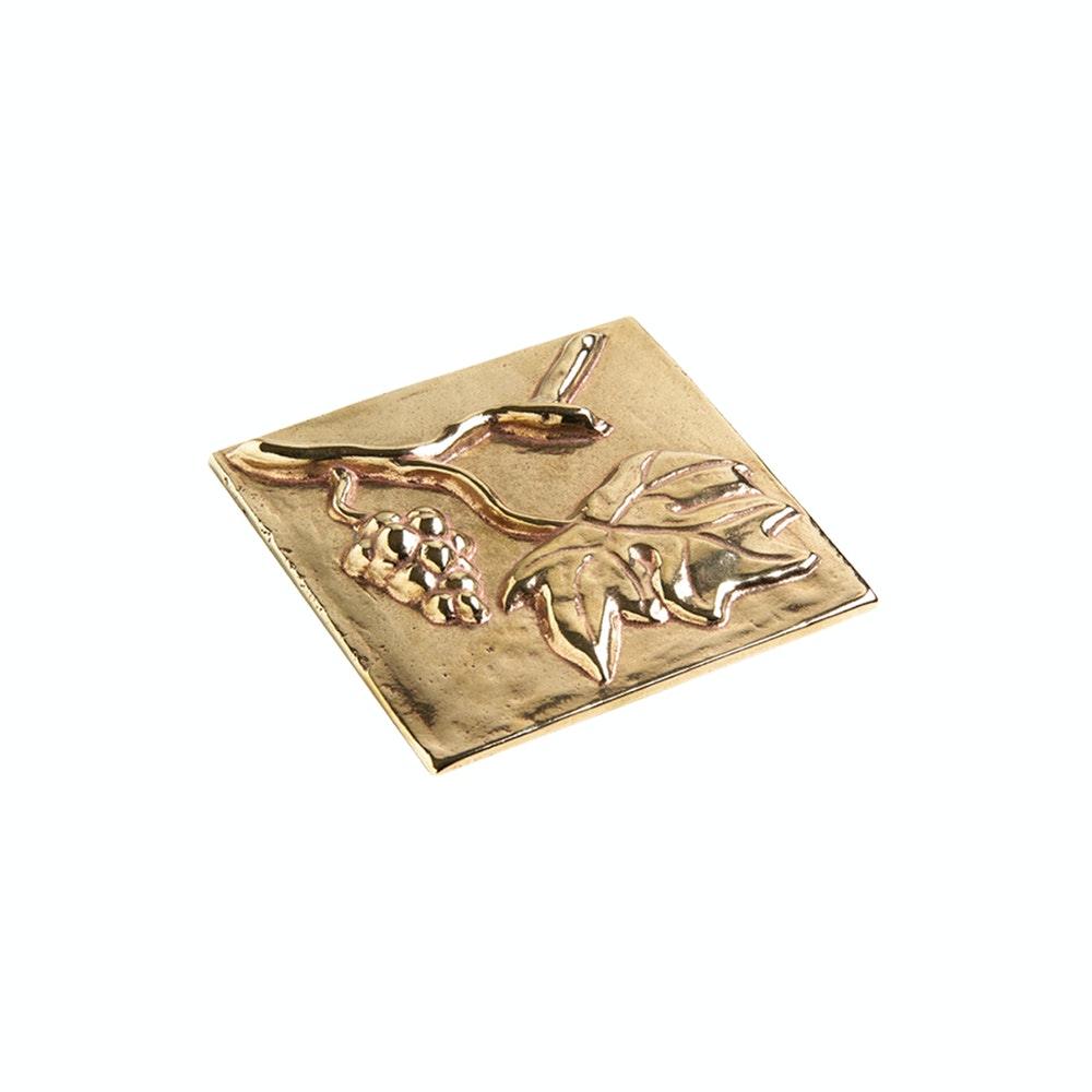 Bronze Tile - TT204 - 6" X 6" Grape Tile