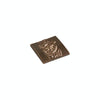 Bronze Tile - TT220 - 4" X 4" Aspen Leaf Tile