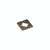 Bronze Tile - TT426 - 3" X 3" Quarter Circles Tile