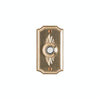 DBB Door Bell Button E30806  2 1/2" x 5 1/2"  Oval Bordeaux Escutcheon - Discount Rocky Mountain Hardware