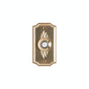 DBB Door Bell Button E30804 2 1/2" x 4 1/2" Bordeaux Escutcheon - Discount Rocky Mountain Hardware