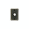 DBB Door Bell Button E400 Rectangular Escutcheon 2 1/2" x 3 3/4" - Discount Rocky Mountain Hardware