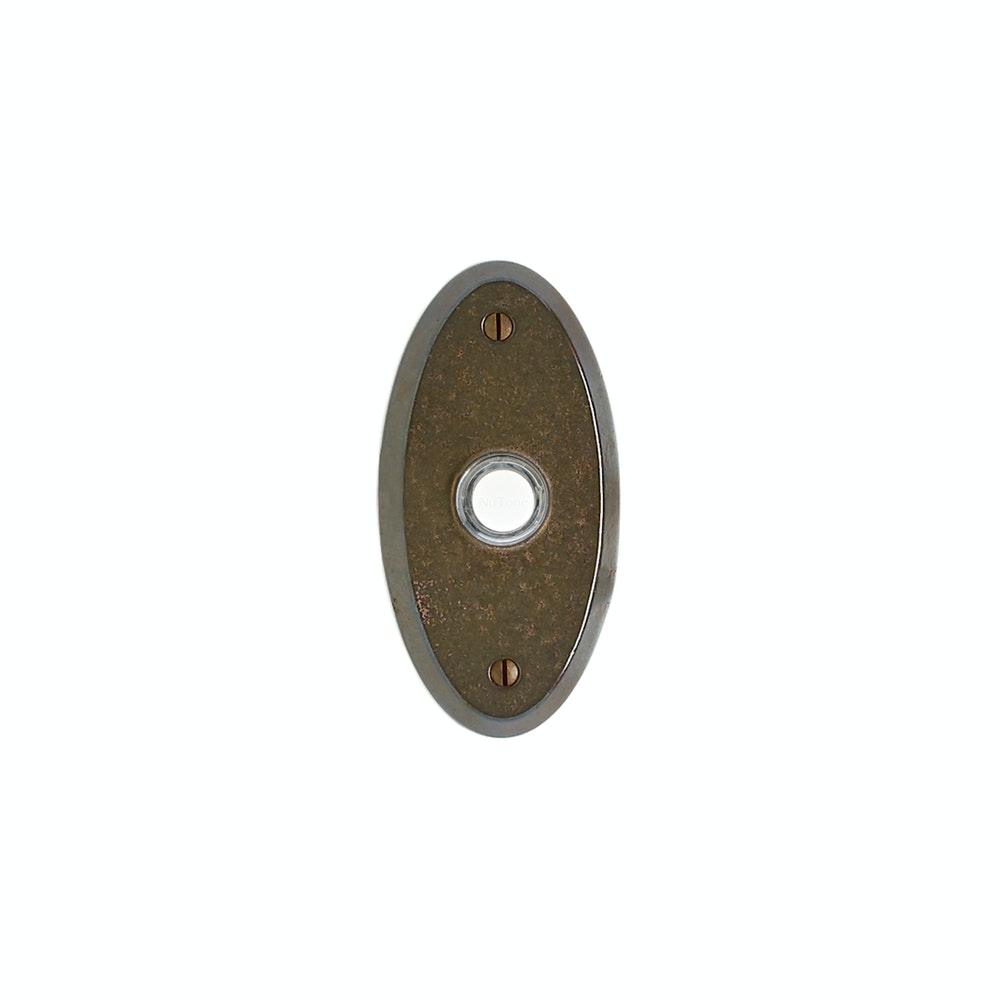 DBB Door Bell Button E501 Oval Escutcheon 2 5/8" x 5 1/4" - Discount Rocky Mountain Hardware