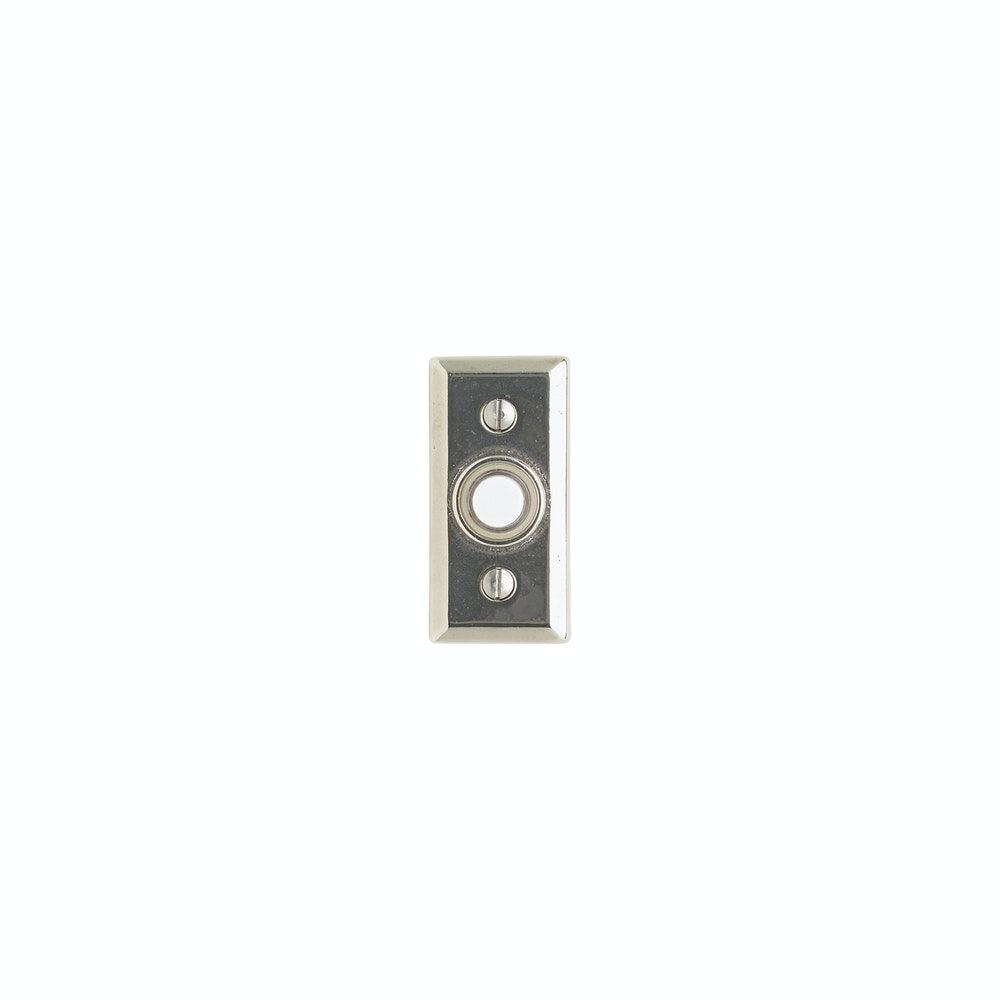 DBB Door Bell Button EW105 Rectangular Escutcheon 1 1/2" x 3" - Discount Rocky Mountain Hardware