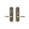 Ellis Entry 3" x 11" E058-E057 Mortise Lock with 3" x 11" Interior Escutcheon