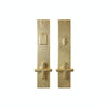 Metro Entry 2 1/4" x 17" G225-E257 Dead Bolt/ Spring Latch with 2 1/2" x 13" Interior - Discount Rocky Mountain Hardware