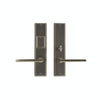 Stepped Entry 3 1/2" x 20" G320-E313 Dead Bolt/ Spring Latch with 2 1/2" x 11" Interior - Discount Rocky Mountain Hardware