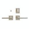 Square 2 5/8" x 2 5/8" E416 Passage Spring Latch - Discount Rocky Mountain Hardware