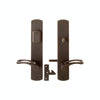 Curved Gate Deadbolt Latch with E558-E557 - 2 1/2" x 13" - Discount Rocky Mountain Hardware