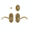 Arched 2 1/2" x 5 1/2" E701 Passage Mortise Lock - {{ show.name }}