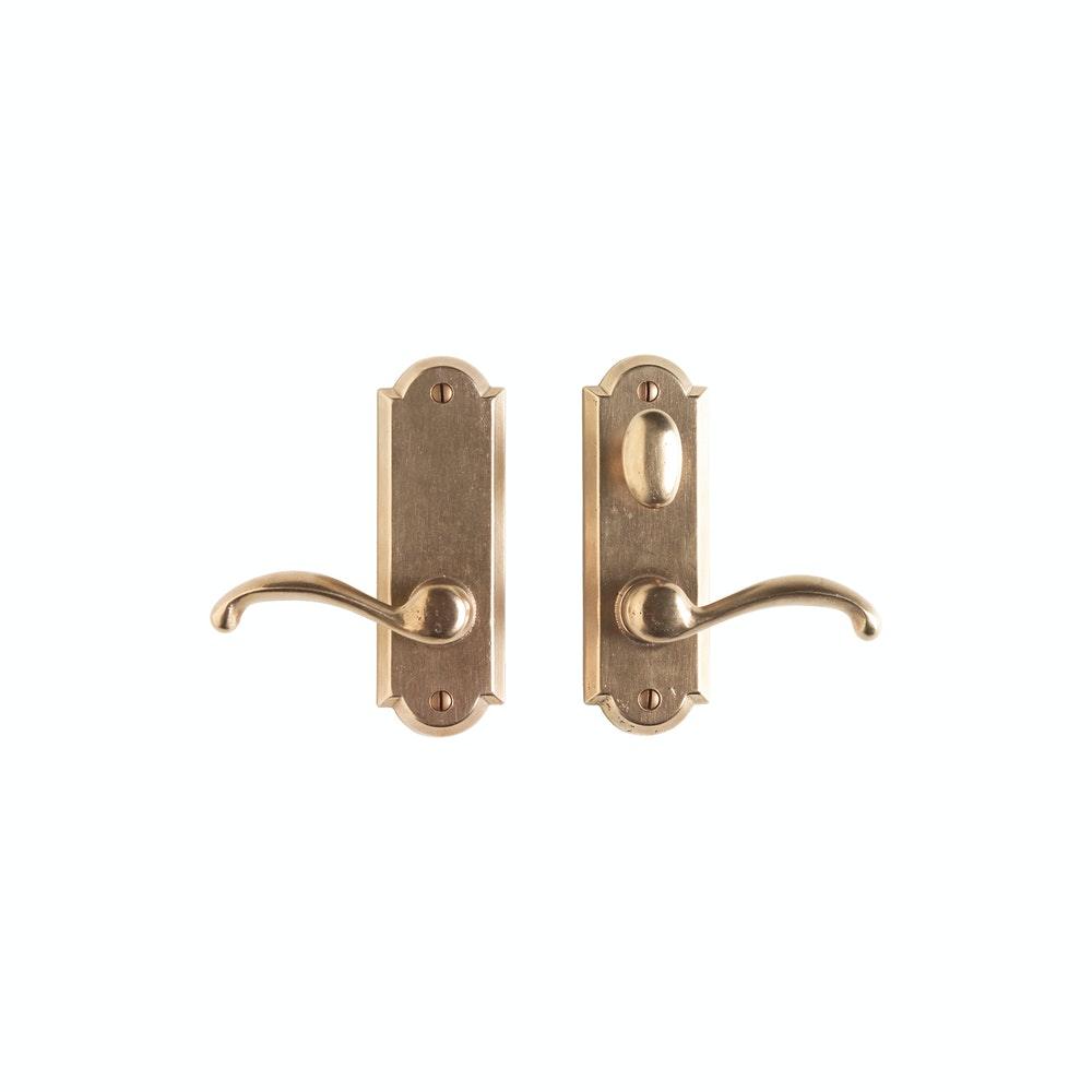 Arched 2" x 6" E712 Screen Privacy Mortise Lock - {{ show.name }}