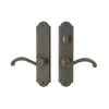 Arched 2 1/2" x 11" E750 Multi-Point Entry Trim with American Cylinder, Lever High - {{ show.name }}
