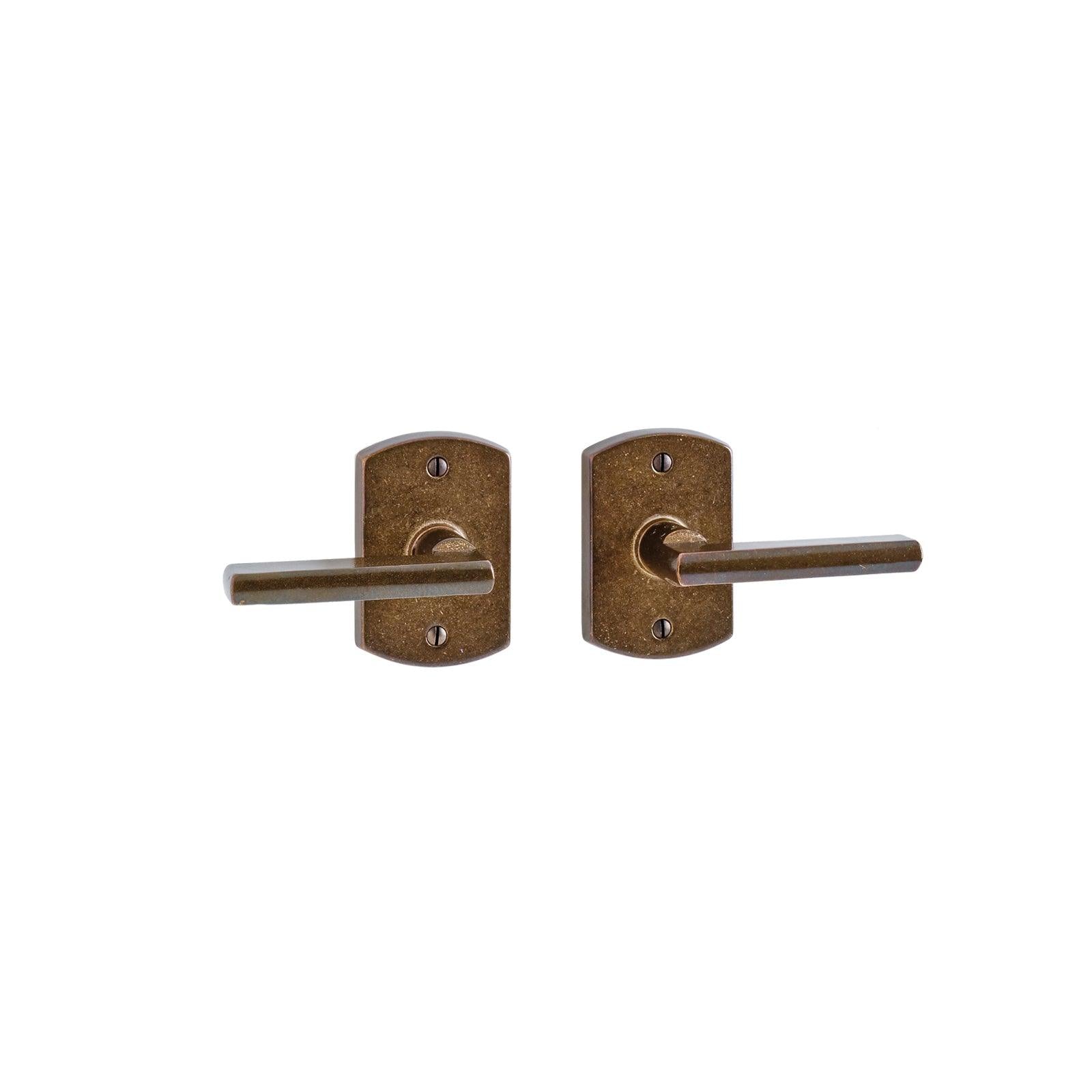 Curved Builder Series 2 1/2" x 6 1/2" EB85 Passage Spring Latch - Discount Rocky Mountain Hardware