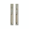Stepped Entry 2 3/4" x 20" G301-G302 Mortise Lock with 2 3/4" x 20" Interior Escutcheon - Discount Rocky Mountain Hardware