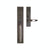 Stepped Entry 3 1/2" x 20" G320-G322 Mortise Lock with 3 1/2" x 20" Interior Escutcheon - Discount Rocky Mountain Hardware