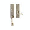 Rectangular Entry 3 1/2" x 19 5/8" G542-G544 Dead Bolt / Spring Latch with 3 1/2" x 19 5/8" Interior Escutcheon - Discount Rocky Mountain Hardware