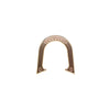 HS120 -  2 &#039;A&#039; bronze light shoes and 2 &#039;B&#039; white light shoes (no stakes) 4 Horseshoes total - Discount Rocky Mountain Hardware