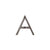 L275U - 2 3/4" House Letter “U" - Discount Rocky Mountain Hardware