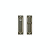 Rectangular  2 1/2" x 8 1/2" FP258  Sliding Door Lock Entry Double - Discount Rocky Mountain Hardware