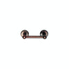 TP1 Horizontal Toilet Paper Holder with E418 Round Escutcheon 3 1/4" - Discount Rocky Mountain Hardware